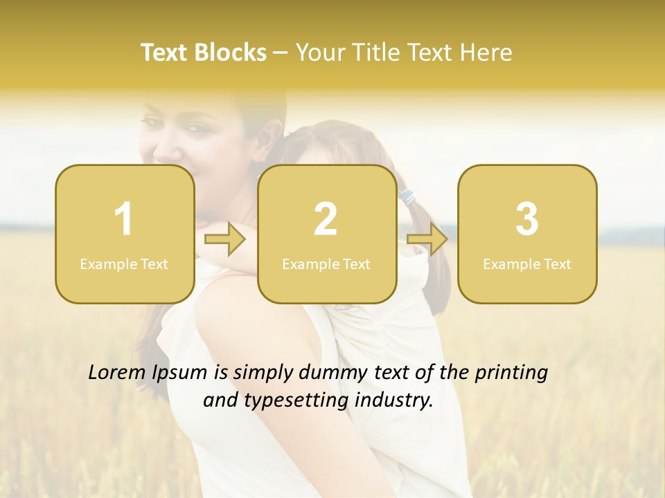 Relations Outsides Motherhood PowerPoint Template