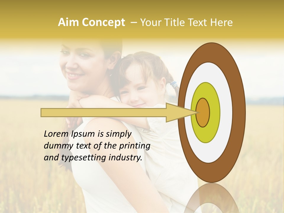 Relations Outsides Motherhood PowerPoint Template