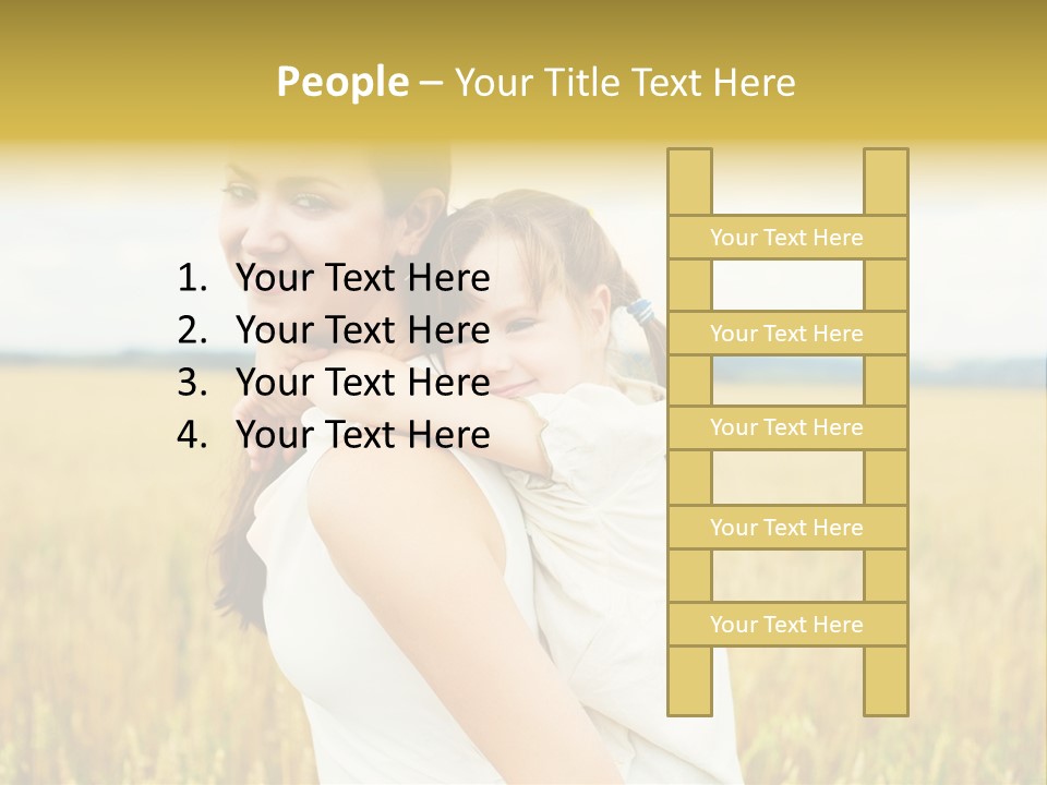Relations Outsides Motherhood PowerPoint Template