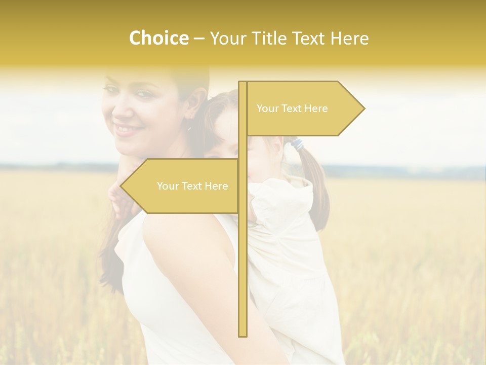 Relations Outsides Motherhood PowerPoint Template