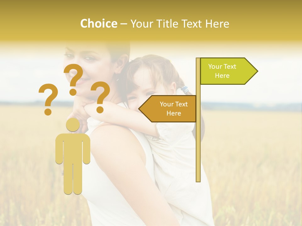 Relations Outsides Motherhood PowerPoint Template