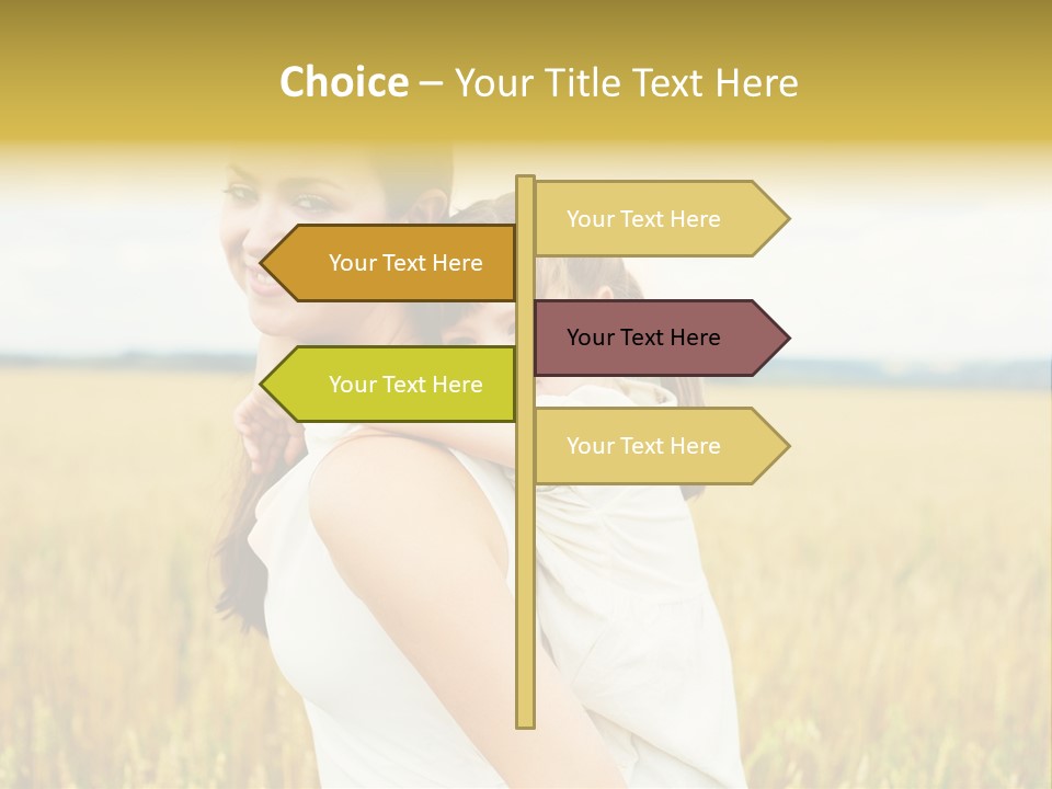 Relations Outsides Motherhood PowerPoint Template