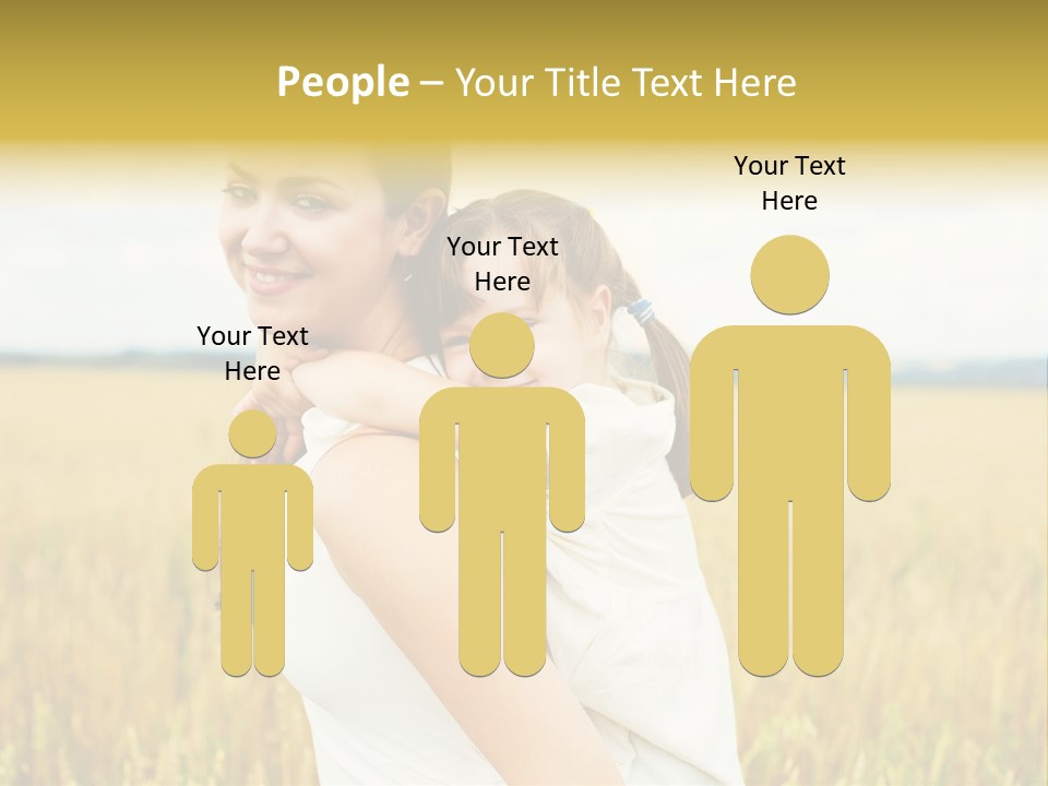 Relations Outsides Motherhood PowerPoint Template
