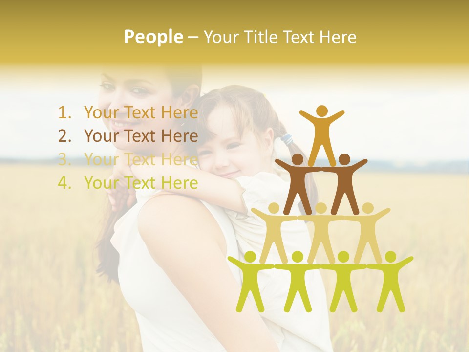 Relations Outsides Motherhood PowerPoint Template