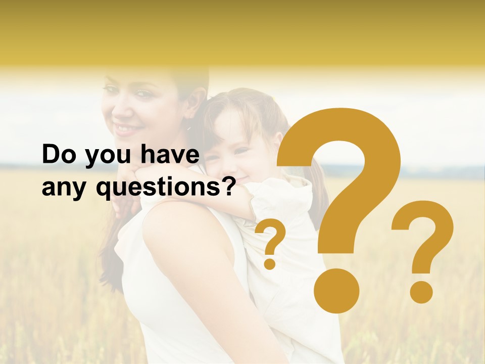 Relations Outsides Motherhood PowerPoint Template