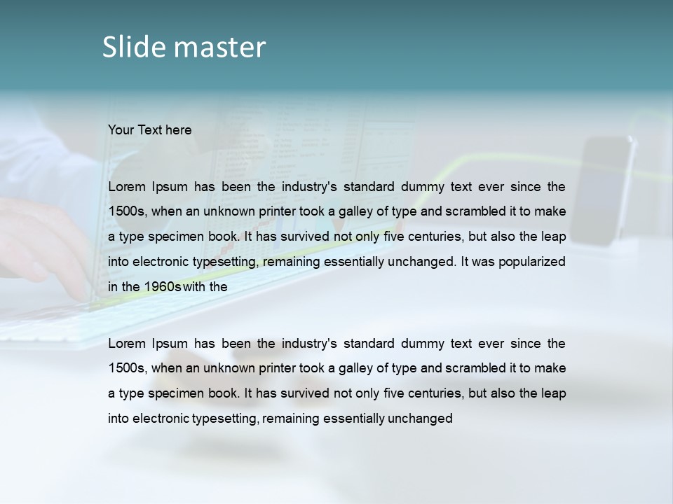 Research Cup Flowchart PowerPoint Template