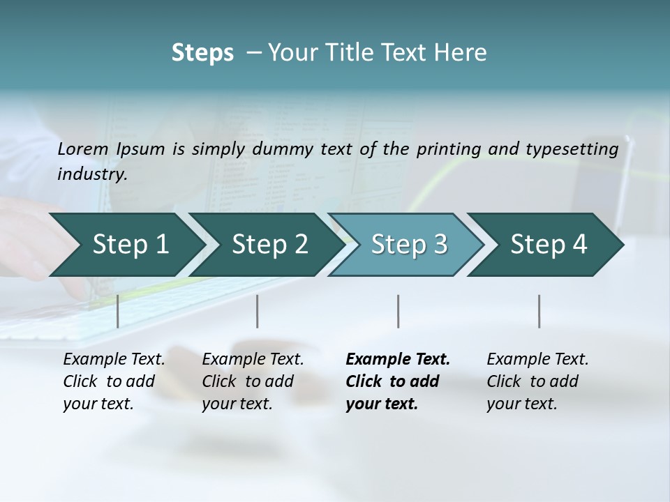 Research Cup Flowchart PowerPoint Template