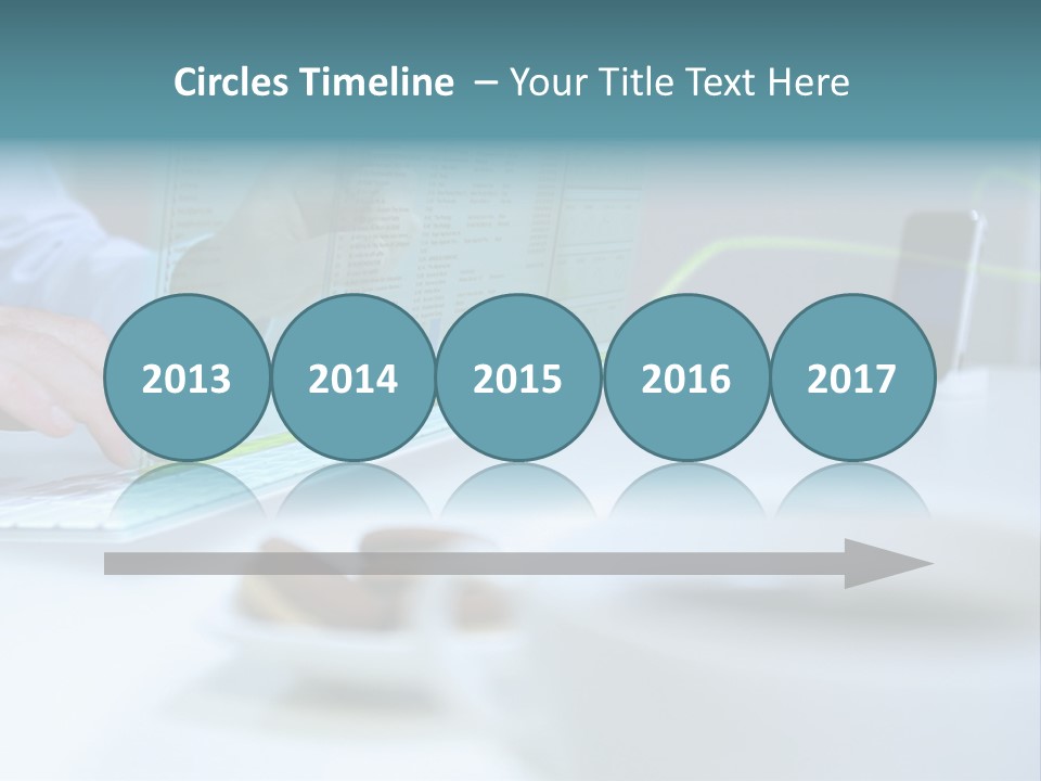 Research Cup Flowchart PowerPoint Template