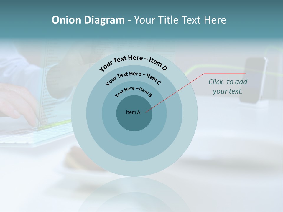 Research Cup Flowchart PowerPoint Template