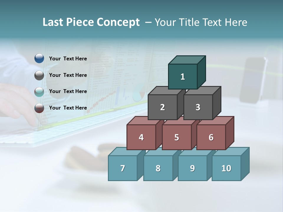 Research Cup Flowchart PowerPoint Template