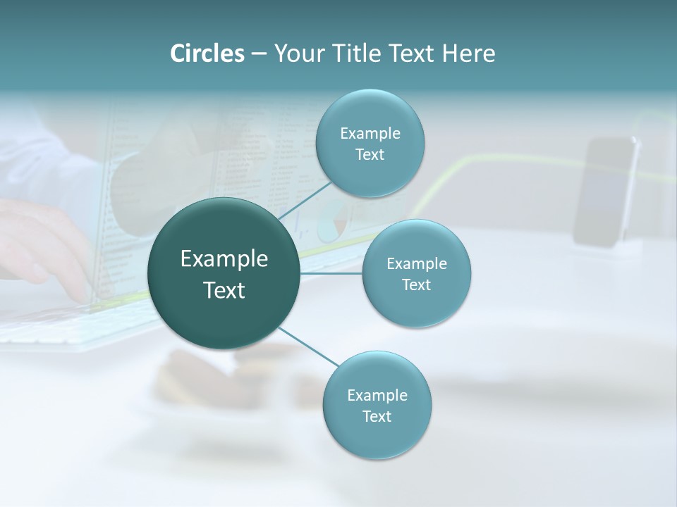 Research Cup Flowchart PowerPoint Template