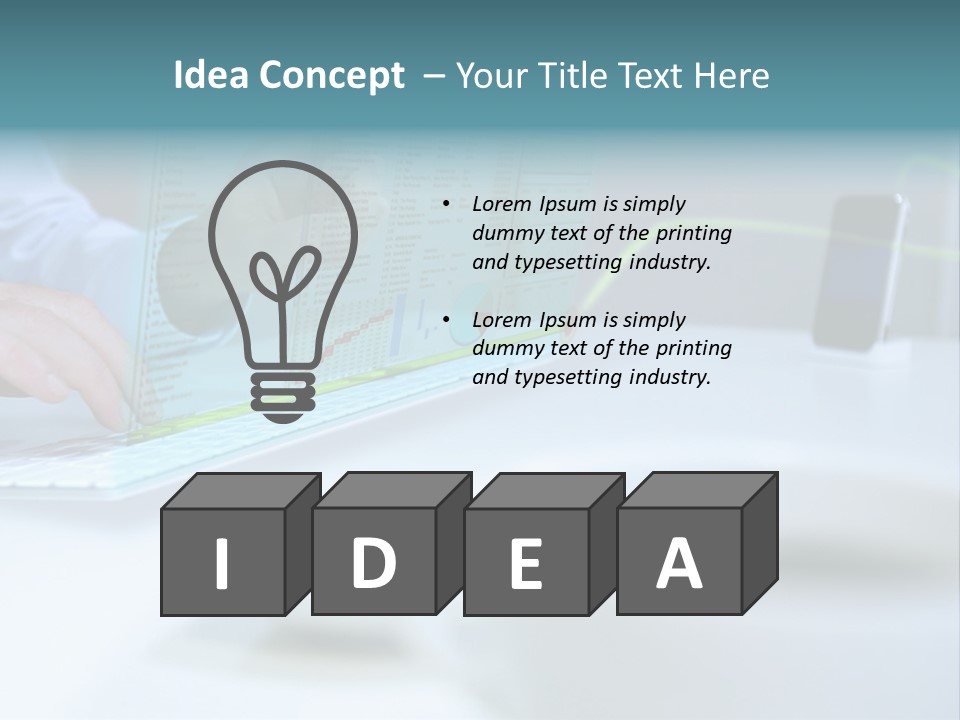 Research Cup Flowchart PowerPoint Template