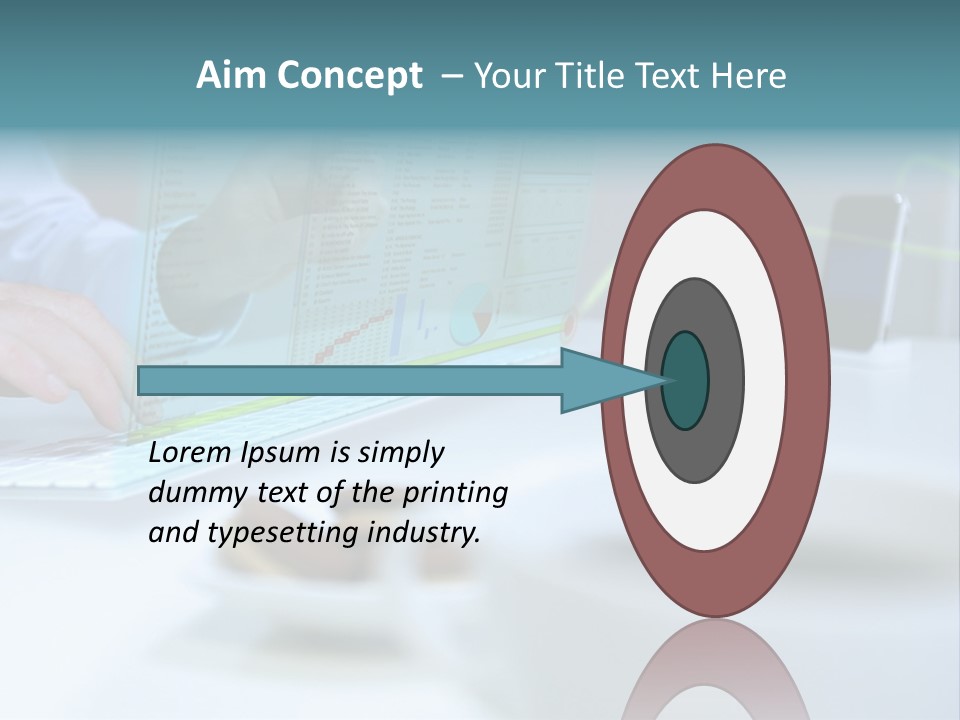 Research Cup Flowchart PowerPoint Template