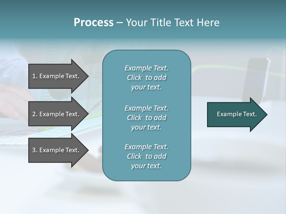 Research Cup Flowchart PowerPoint Template