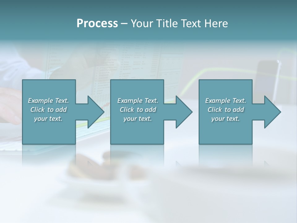 Research Cup Flowchart PowerPoint Template