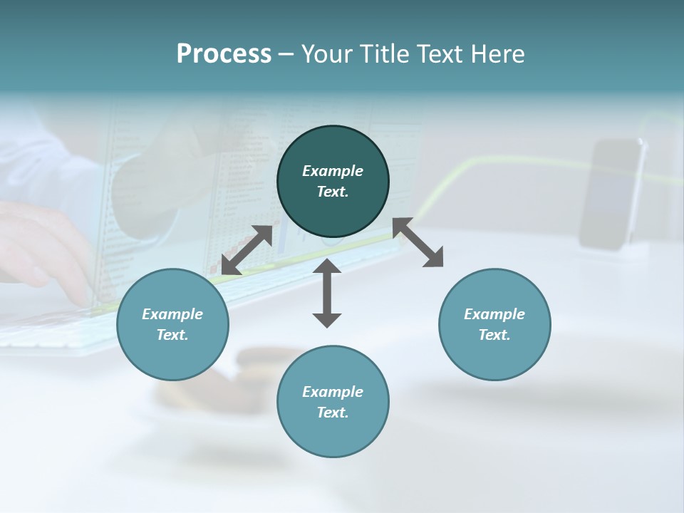 Research Cup Flowchart PowerPoint Template