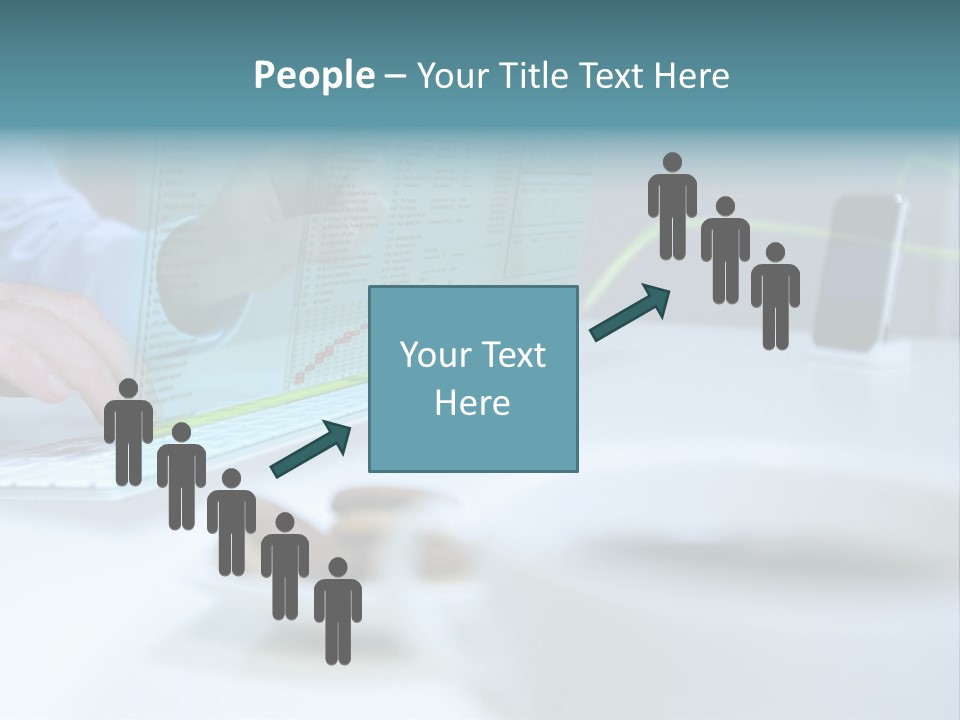 Research Cup Flowchart PowerPoint Template