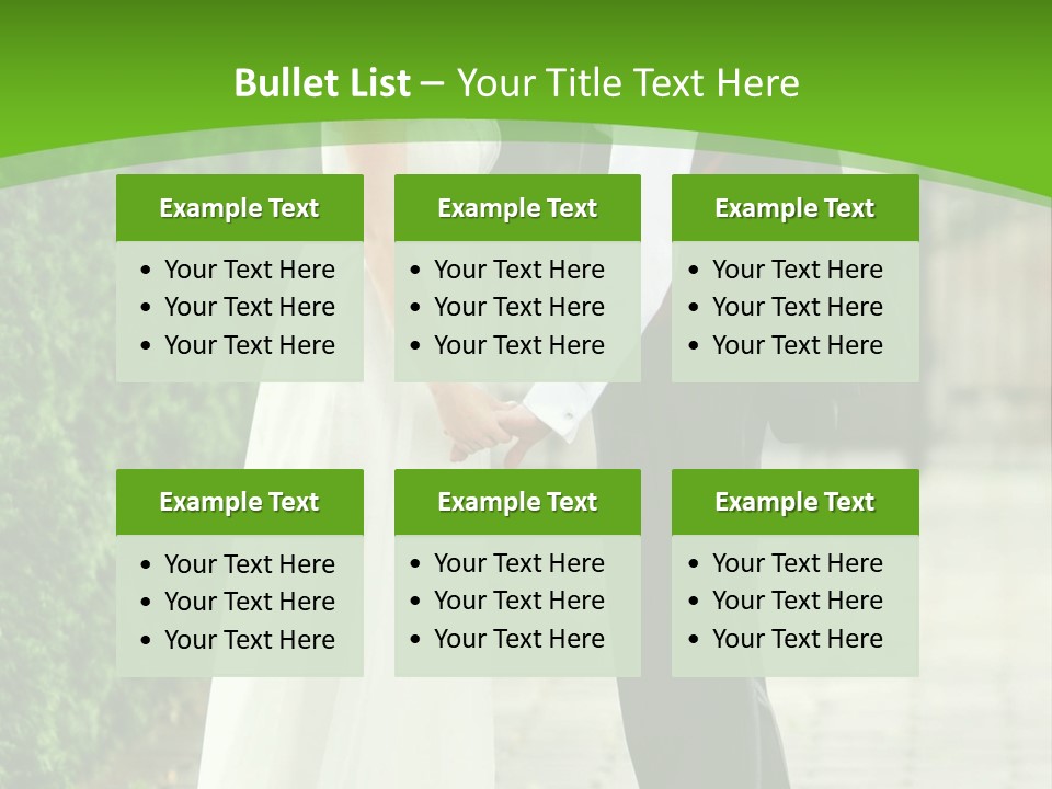 Love Events Wall PowerPoint Template