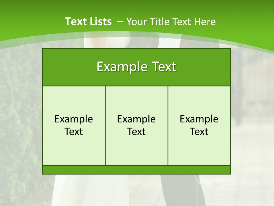 Love Events Wall PowerPoint Template