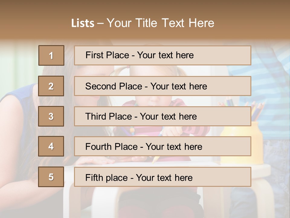Creative Helping Lifestyle PowerPoint Template
