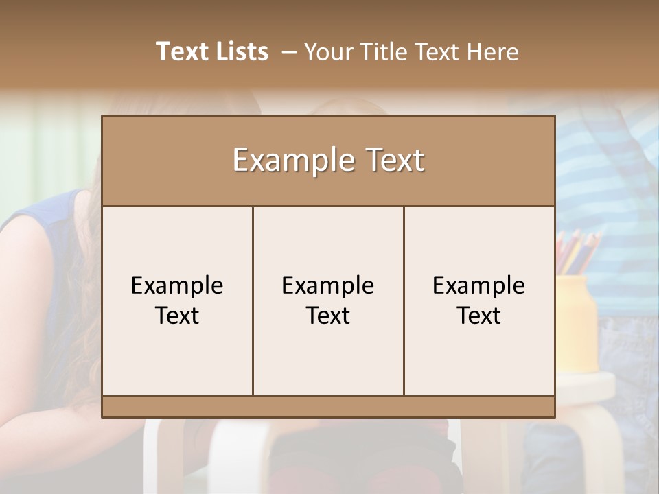 Creative Helping Lifestyle PowerPoint Template