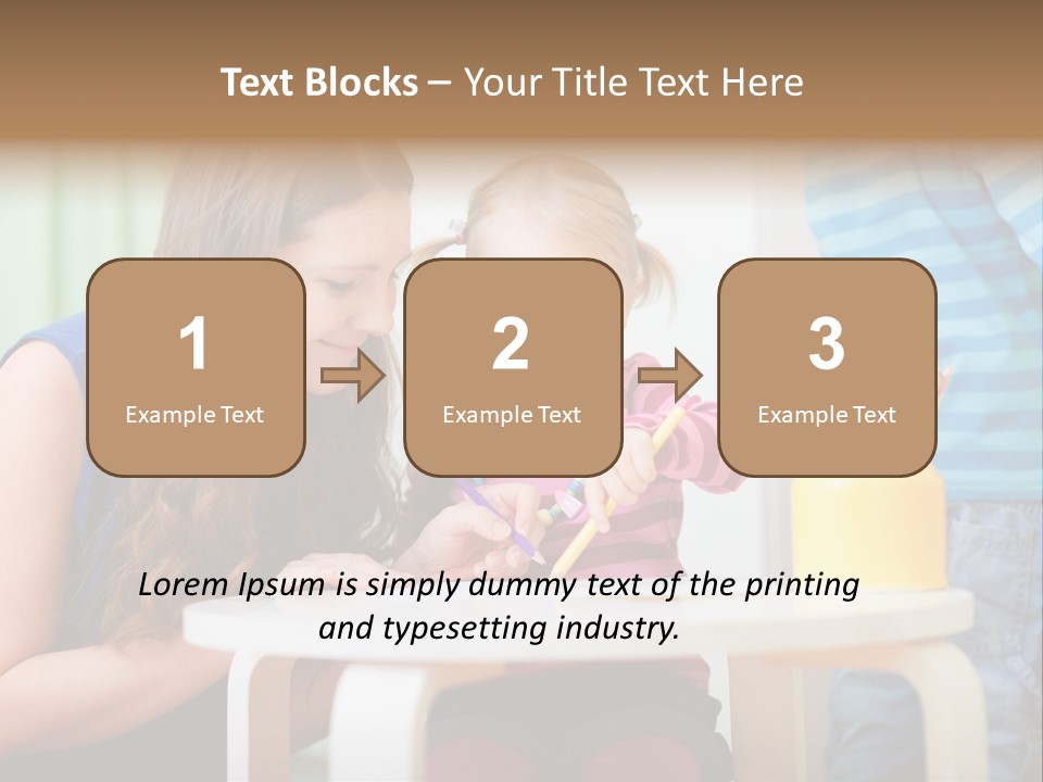 Creative Helping Lifestyle PowerPoint Template