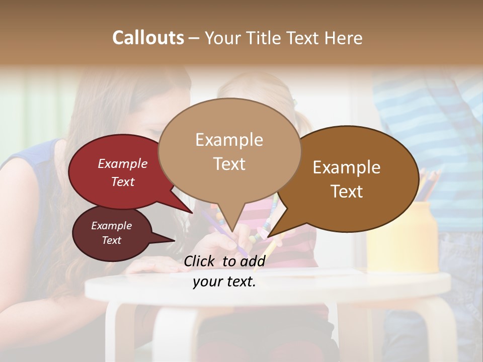 Creative Helping Lifestyle PowerPoint Template