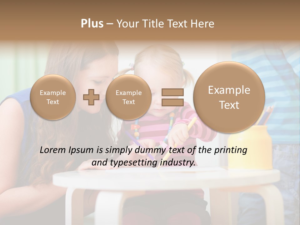 Creative Helping Lifestyle PowerPoint Template