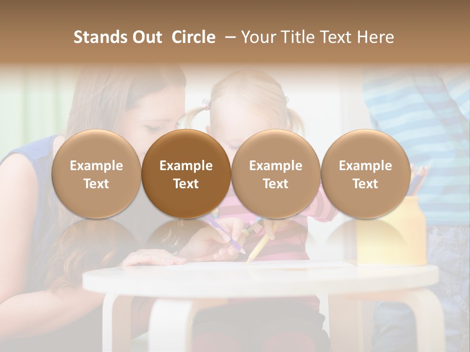 Creative Helping Lifestyle PowerPoint Template