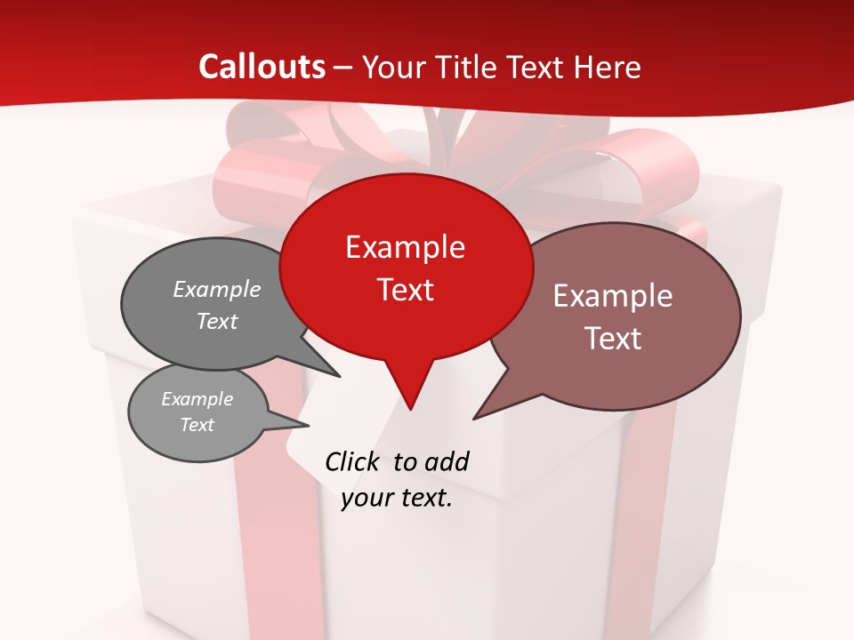 Celebration Surprise Color PowerPoint Template