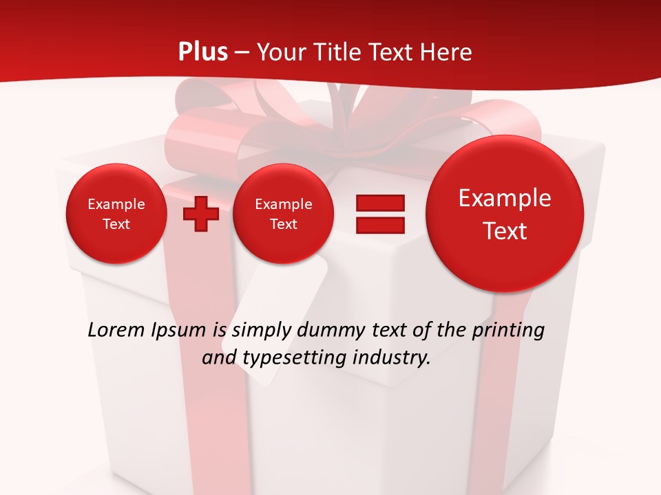 Celebration Surprise Color PowerPoint Template