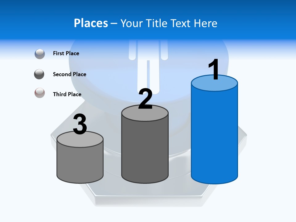 Male Lavatory Boy PowerPoint Template