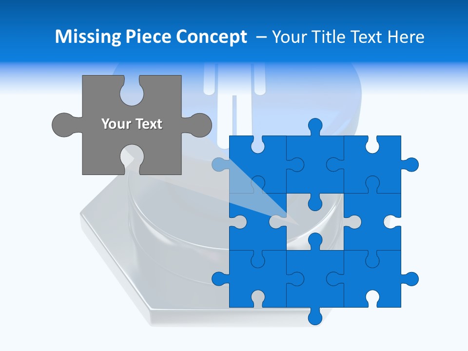 Male Lavatory Boy PowerPoint Template