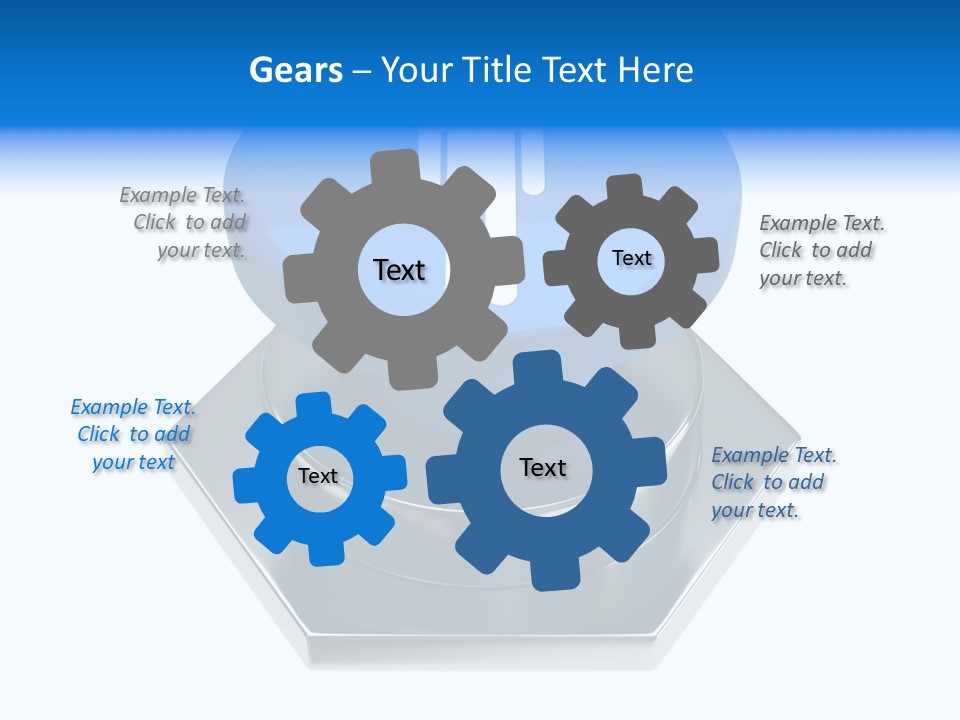 Male Lavatory Boy PowerPoint Template