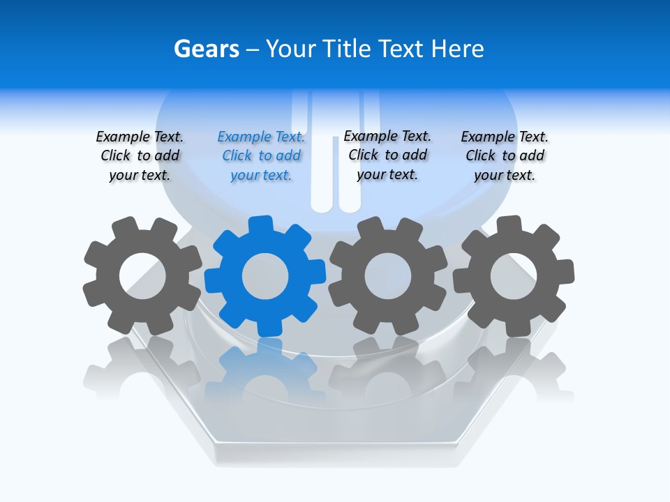 Male Lavatory Boy PowerPoint Template