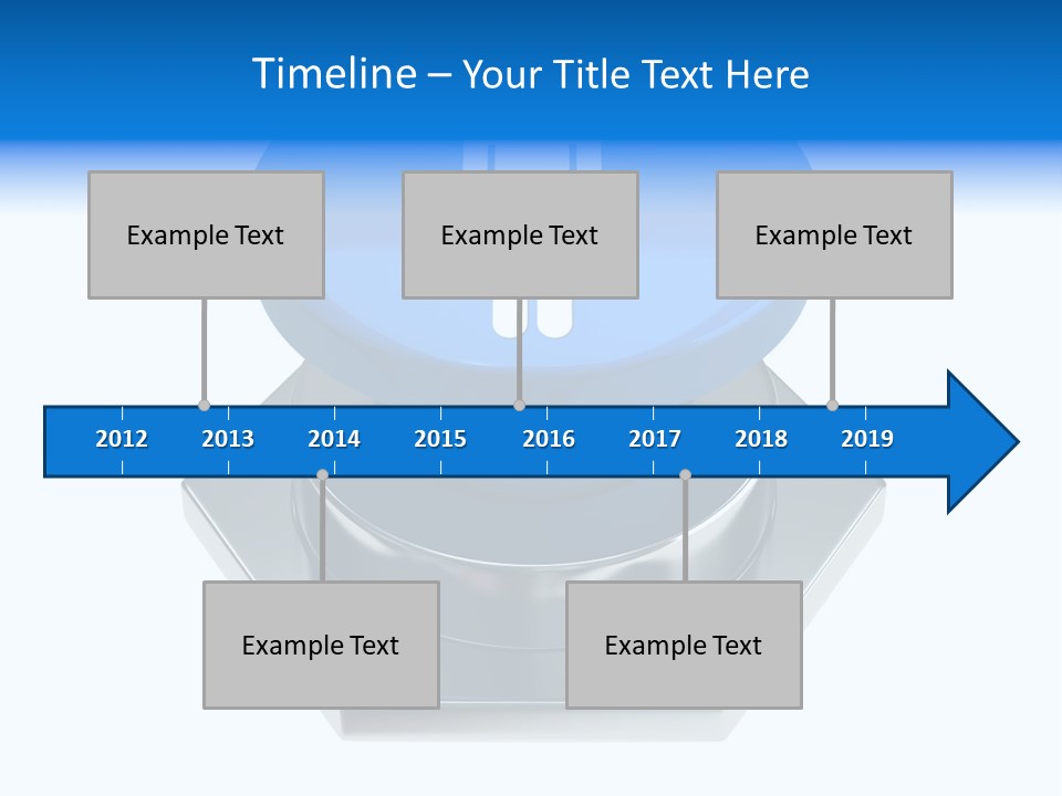 Male Lavatory Boy PowerPoint Template