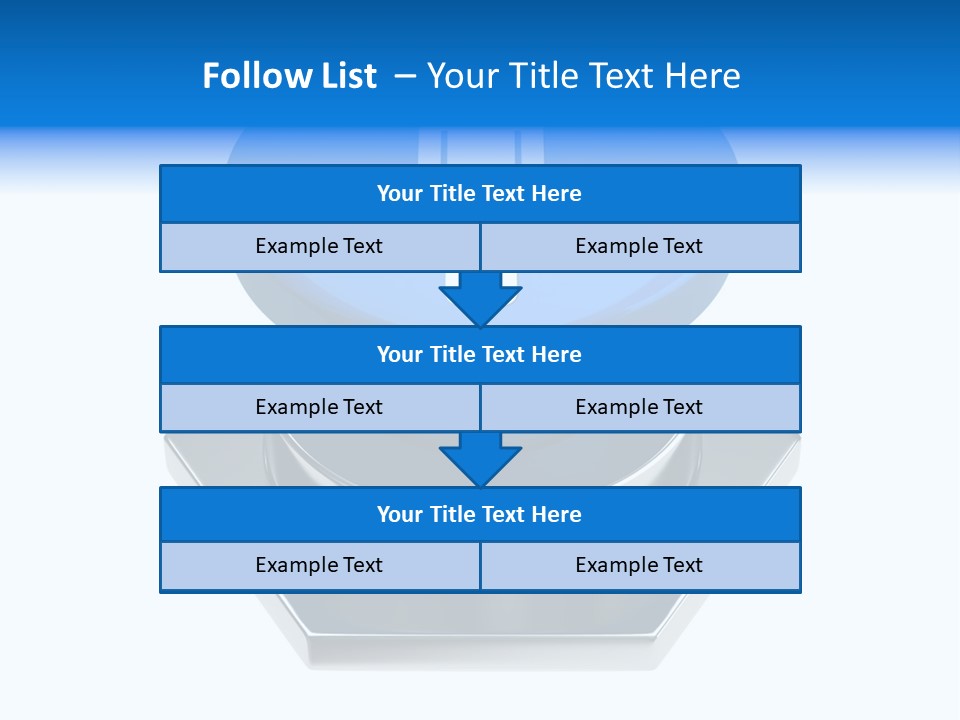 Male Lavatory Boy PowerPoint Template
