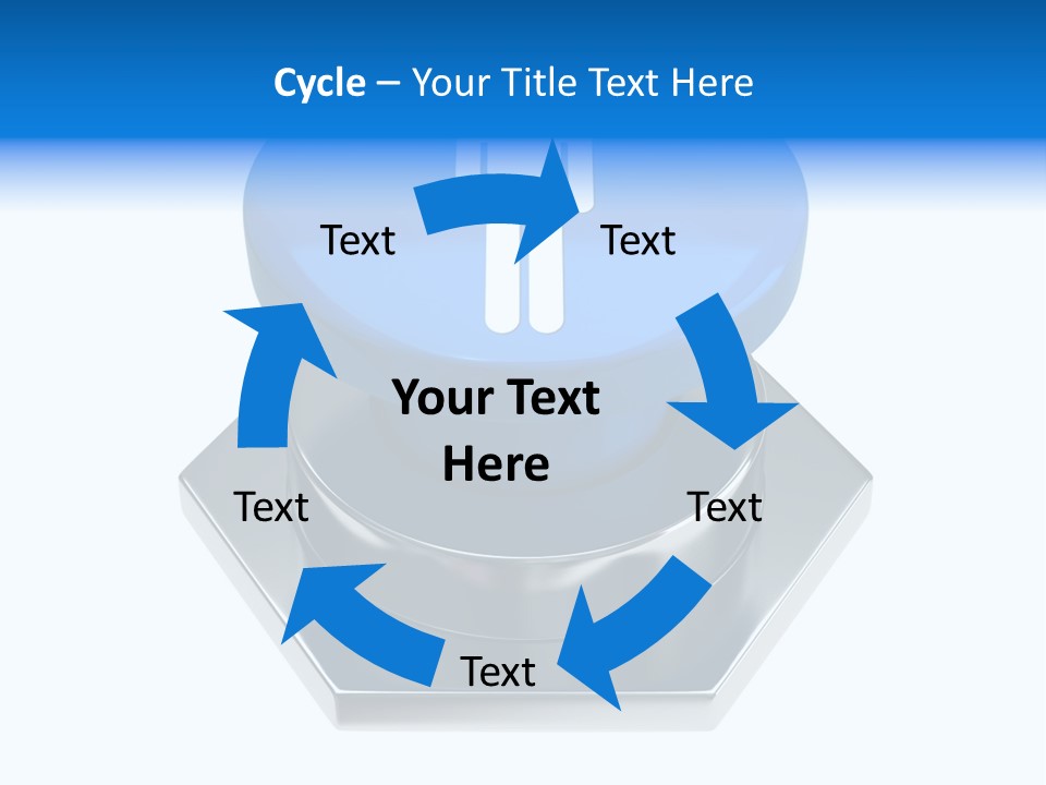 Male Lavatory Boy PowerPoint Template