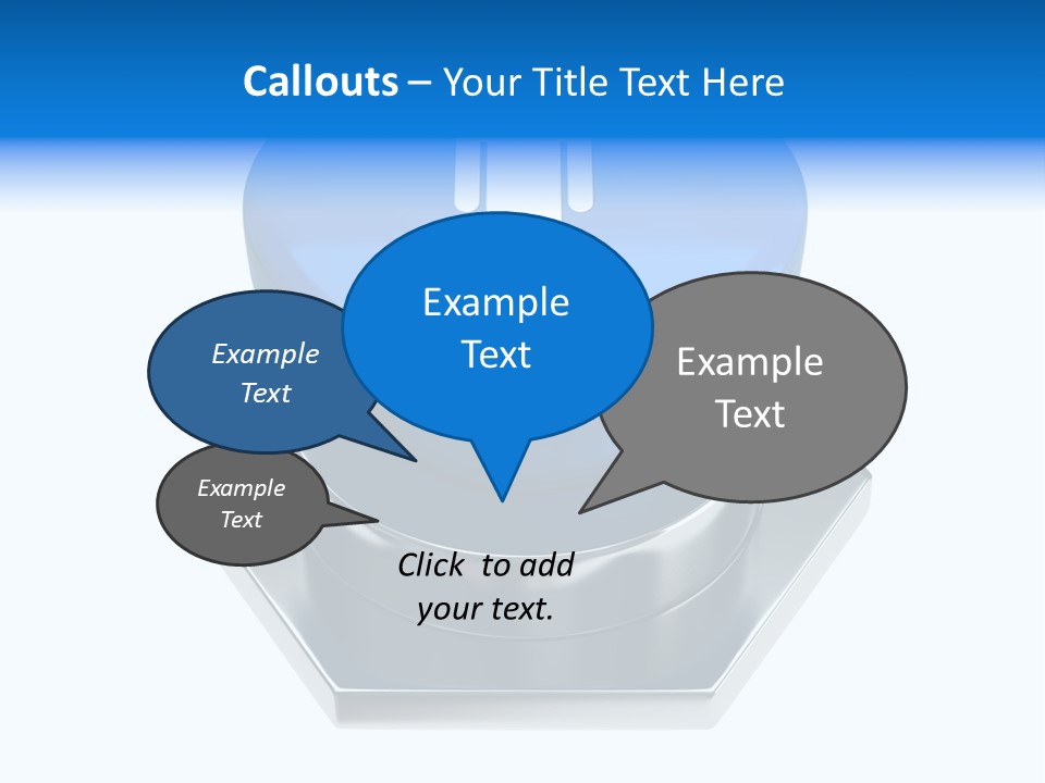 Male Lavatory Boy PowerPoint Template