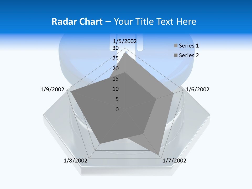 Male Lavatory Boy PowerPoint Template