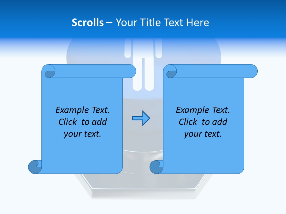 Male Lavatory Boy PowerPoint Template