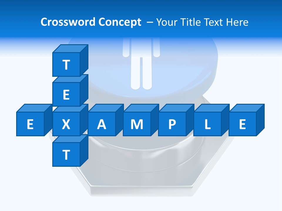 Male Lavatory Boy PowerPoint Template