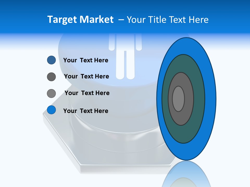 Male Lavatory Boy PowerPoint Template