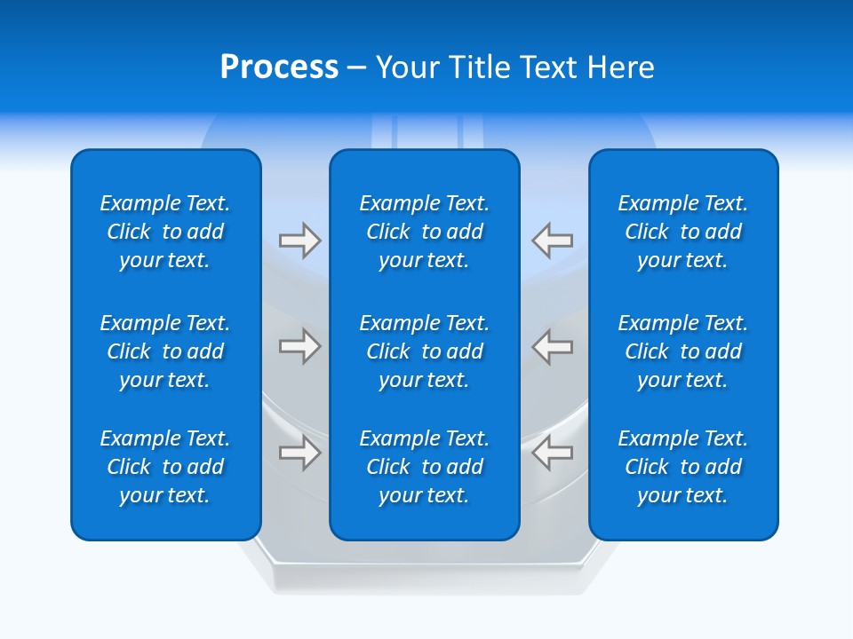 Male Lavatory Boy PowerPoint Template