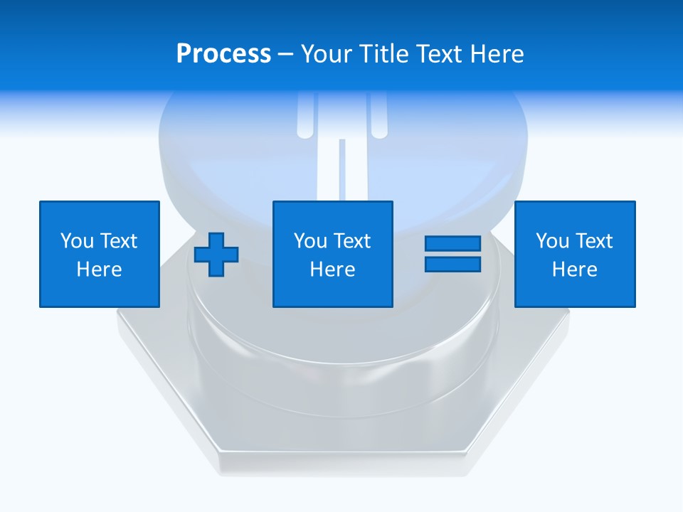 Male Lavatory Boy PowerPoint Template