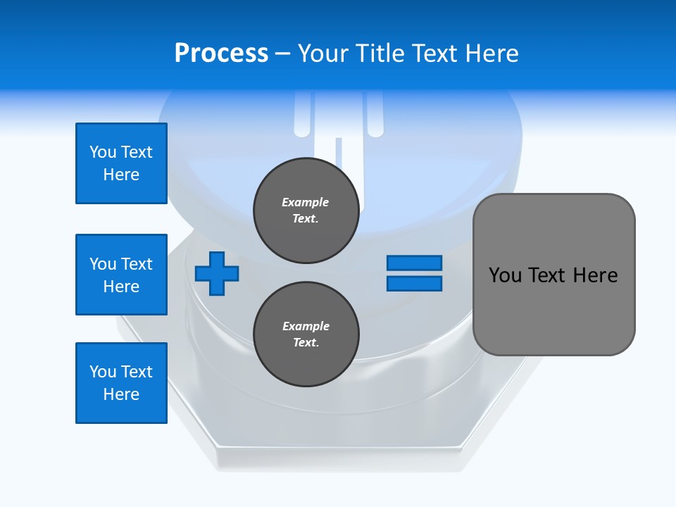 Male Lavatory Boy PowerPoint Template