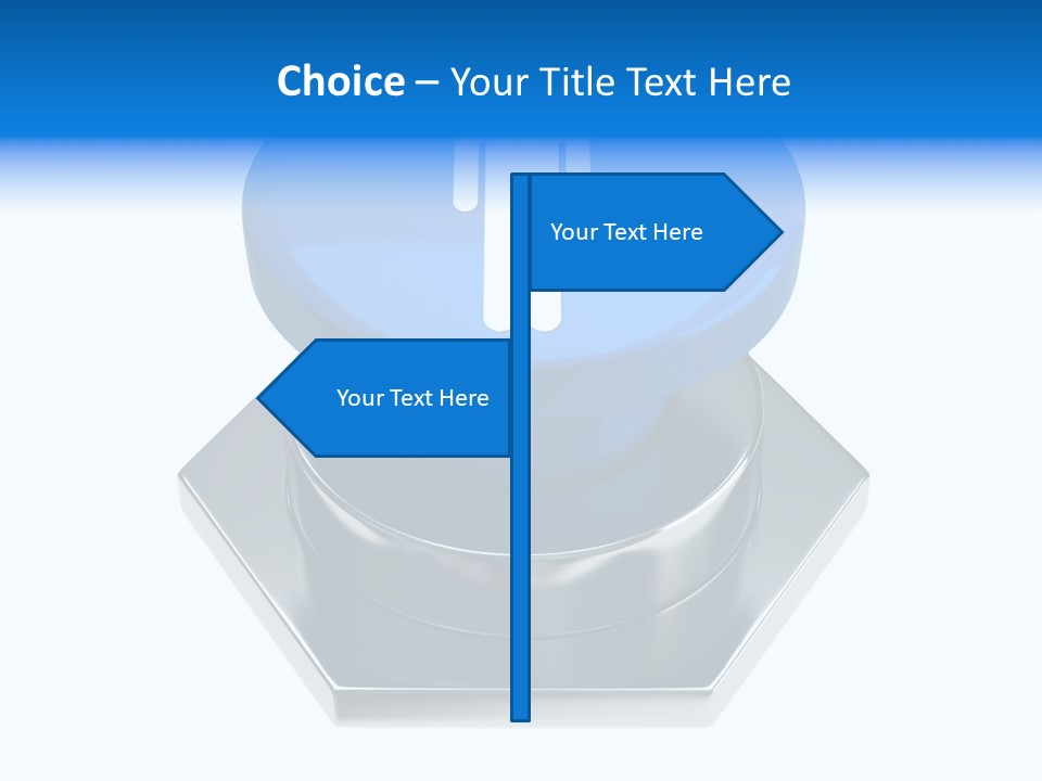 Male Lavatory Boy PowerPoint Template