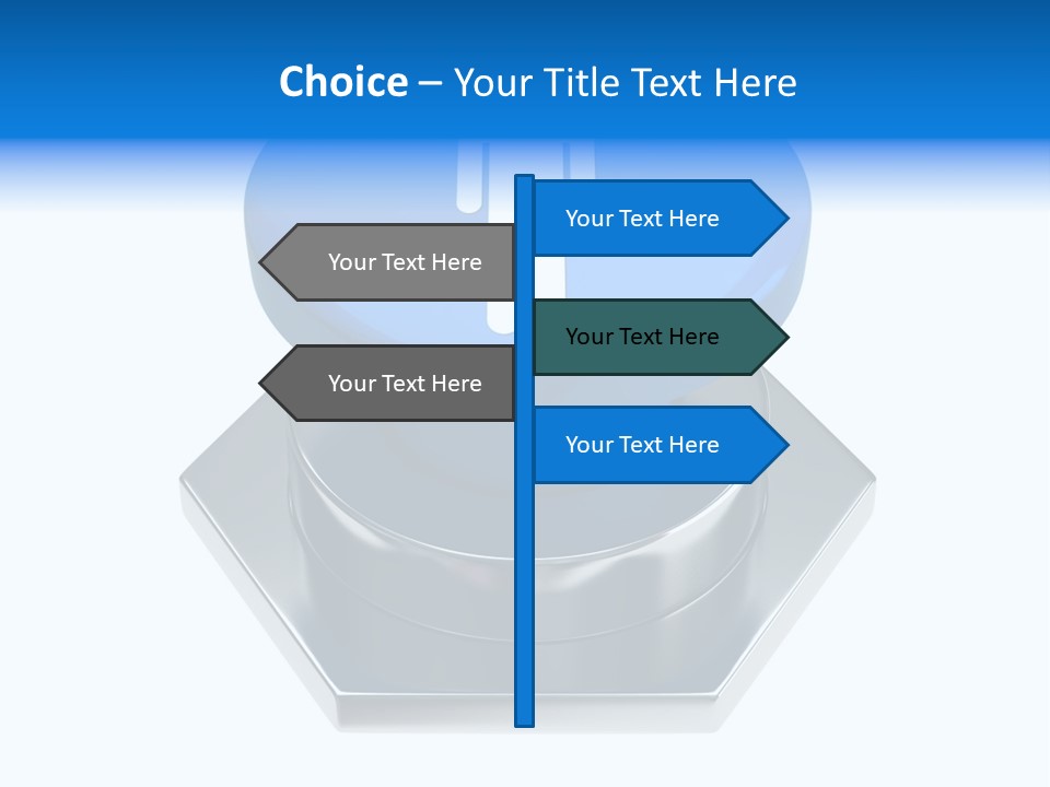 Male Lavatory Boy PowerPoint Template