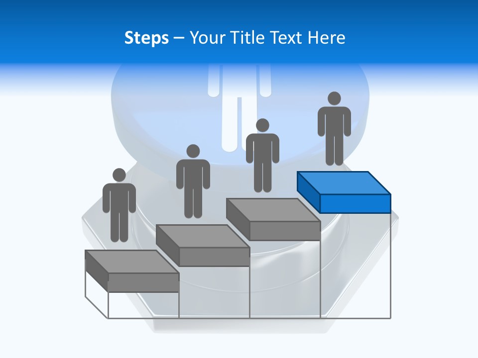 Male Lavatory Boy PowerPoint Template