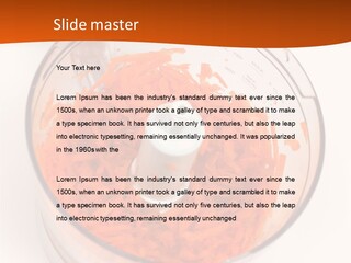 Processor White Grater PowerPoint Template